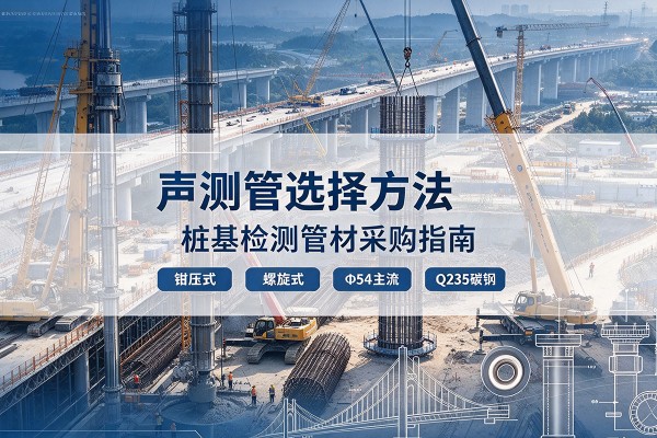 周至声测管选型标准