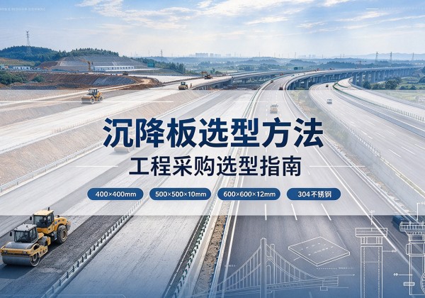 周至沉降板选择方法