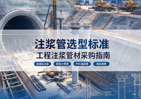 周至注浆管选型标准